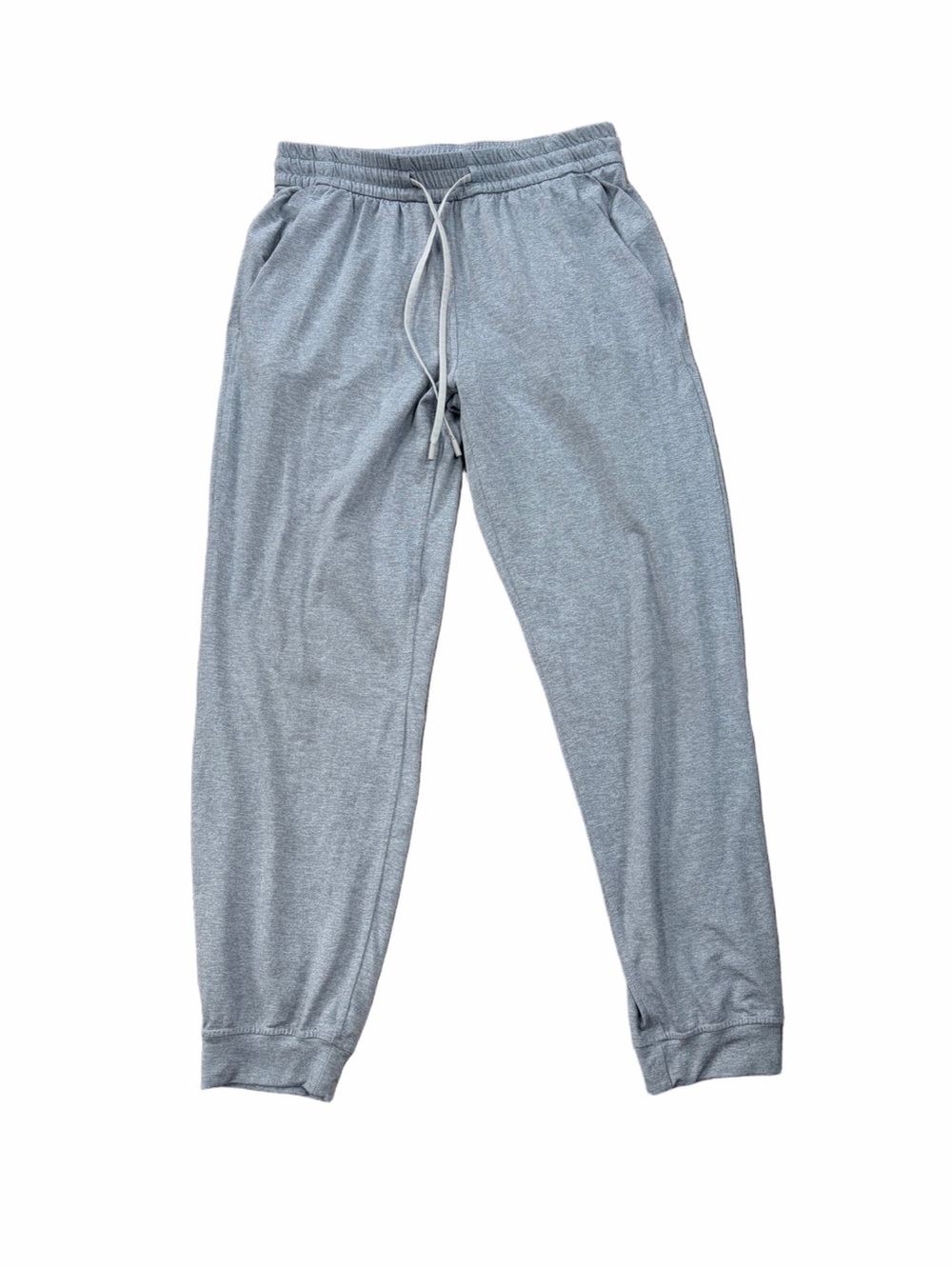 Lululemon Size 4 Soft Jersey Classic-Fit Mid-Rise Jogger in Ultra Light Grey